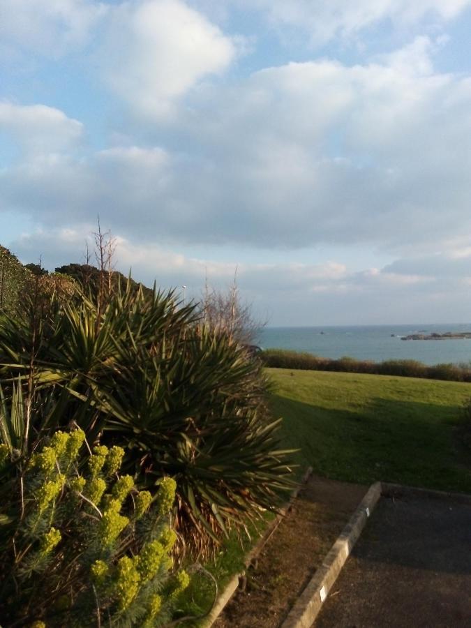 Maisonnette Vue Mer Panoramique Trestel Plage 4 Personnes Trévou-Tréguignec Buitenkant foto