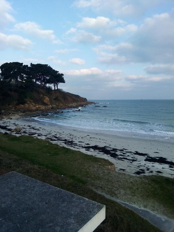 Maisonnette Vue Mer Panoramique Trestel Plage 4 Personnes Trévou-Tréguignec Buitenkant foto