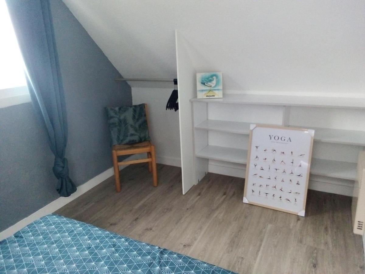 Maisonnette Vue Mer Panoramique Trestel Plage 4 Personnes Trévou-Tréguignec Buitenkant foto