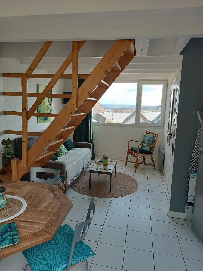Maisonnette Vue Mer Panoramique Trestel Plage 4 Personnes Trévou-Tréguignec Buitenkant foto